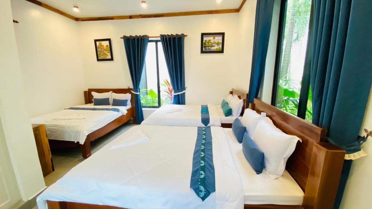 Kampot River Bungalow By Mama Hotell Exteriör bild