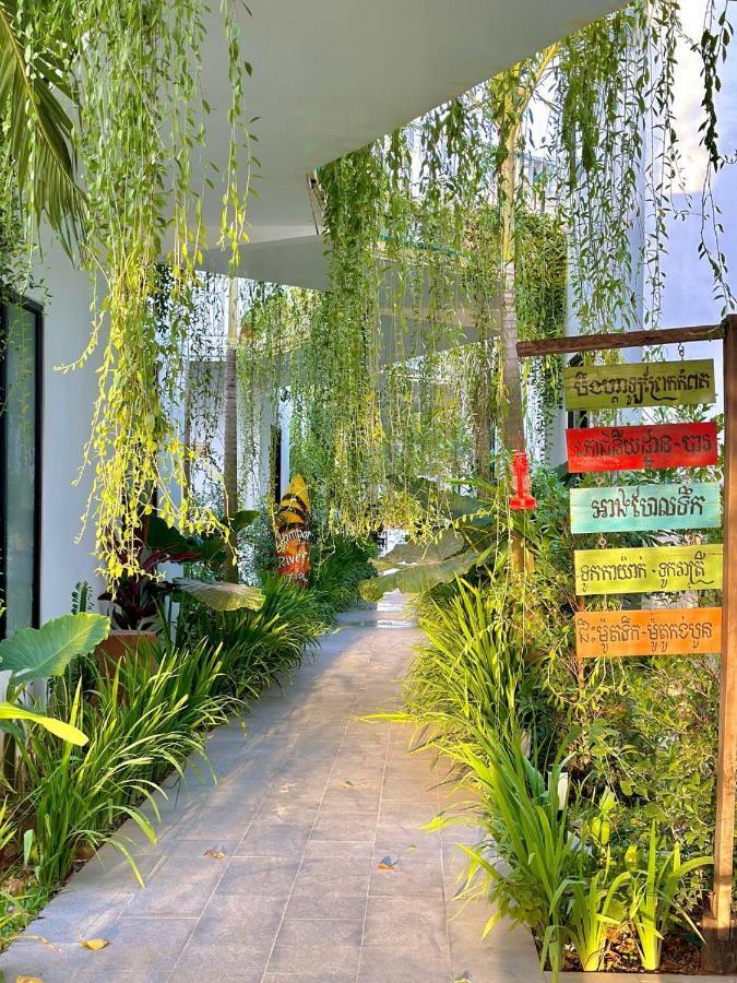 Kampot River Bungalow By Mama Hotell Exteriör bild